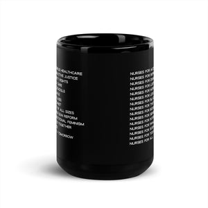 Nurses for Social Justice Mug - Black