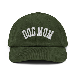 Dog Mom Corduroy Hat