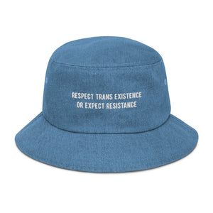 Respect Trans Existence Bucket Hat