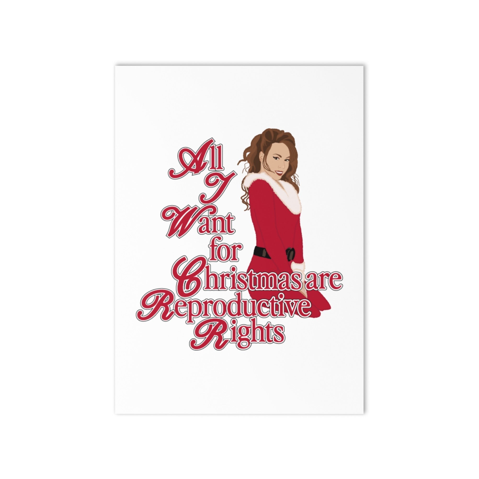 All I Want For Christmas Are Reproductive Rights Card