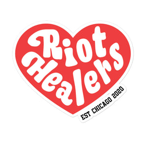 Riot Healers Heart Sticker