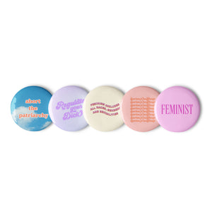 Abortion is Healthcare Pin Set