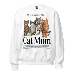 Cat Mom Crewneck