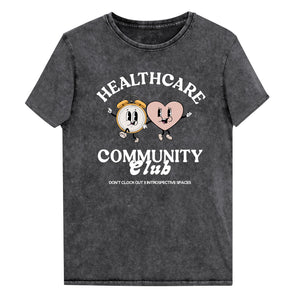 Healthcare Community Club Denim Tee