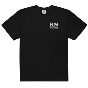 RN (he/they) Embroidered Tee