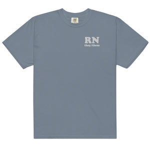 RN (they/them) Embroidered Tee