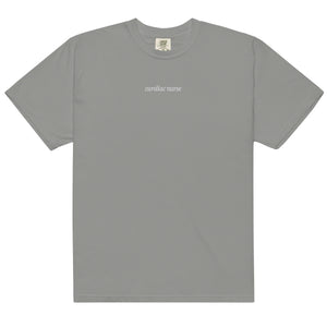 Unisex garment-dyed heavyweight t-shirt
