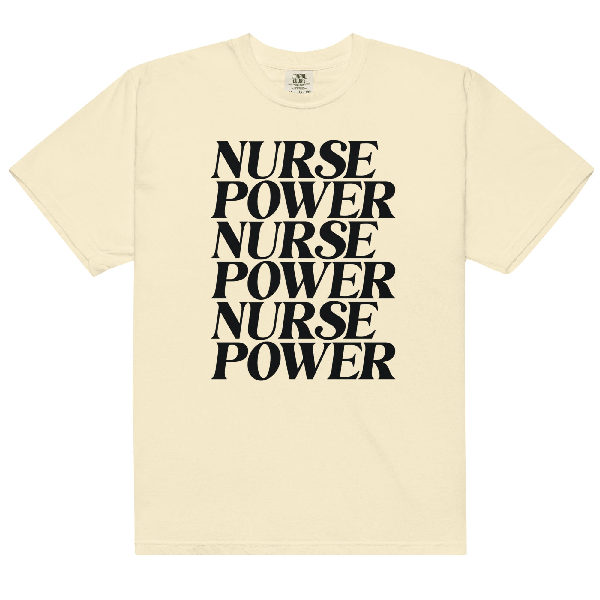 Nurse Power Tee - Black