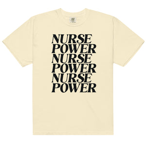 Nurse Power Tee - Black