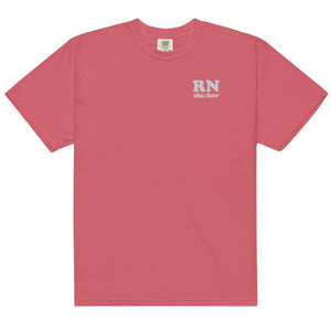 RN (she/her) Embroidered Tee