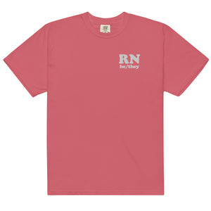 RN (he/they) Embroidered Tee