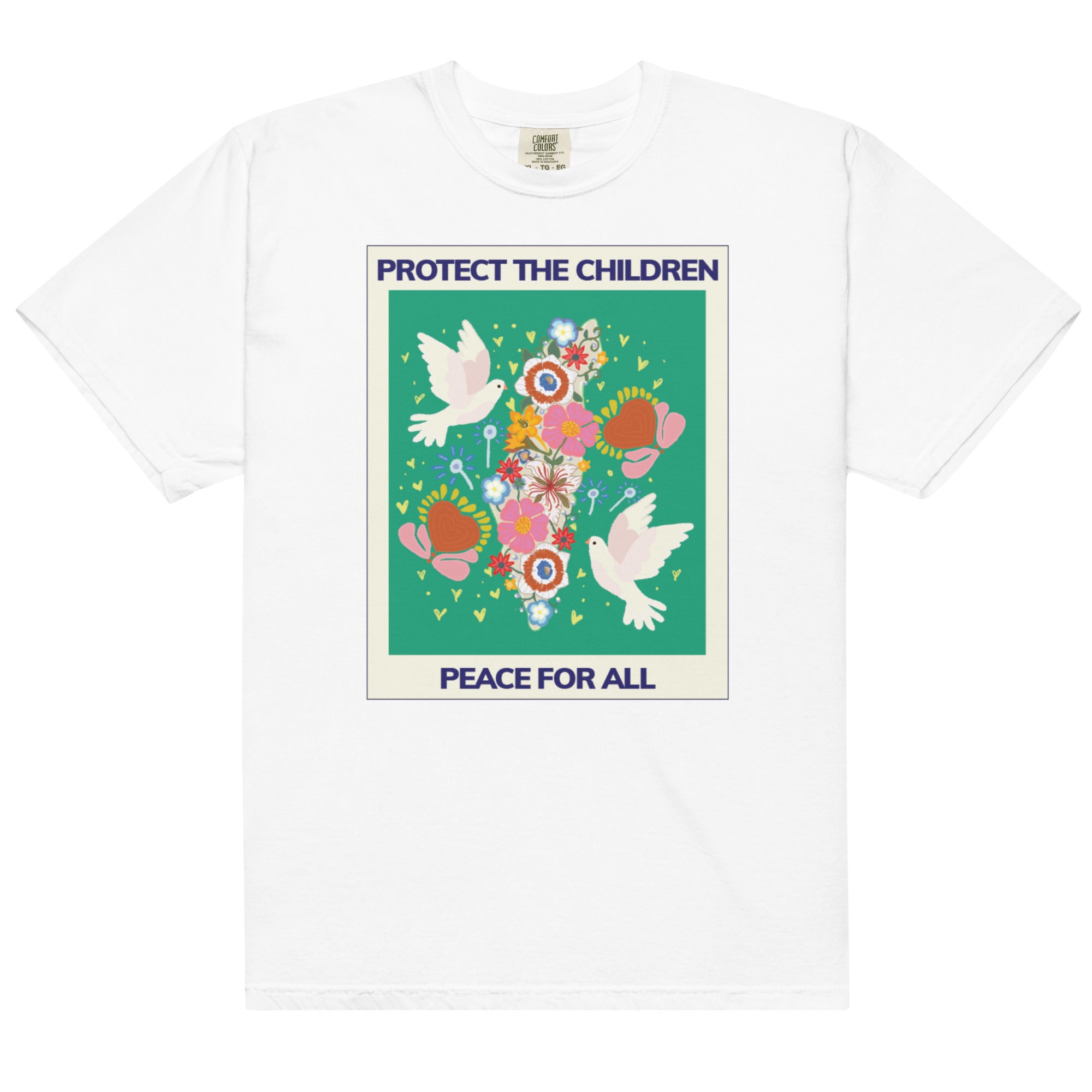 Peace for All Tee White