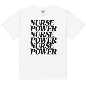 Nurse Power Tee - Black