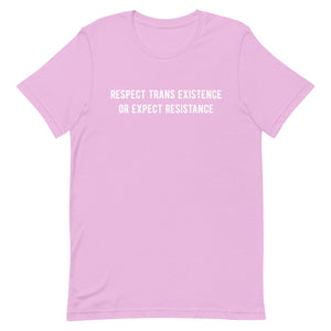 Respect Trans Existence Tee