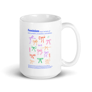 Intersectional Feminism Bow Mug