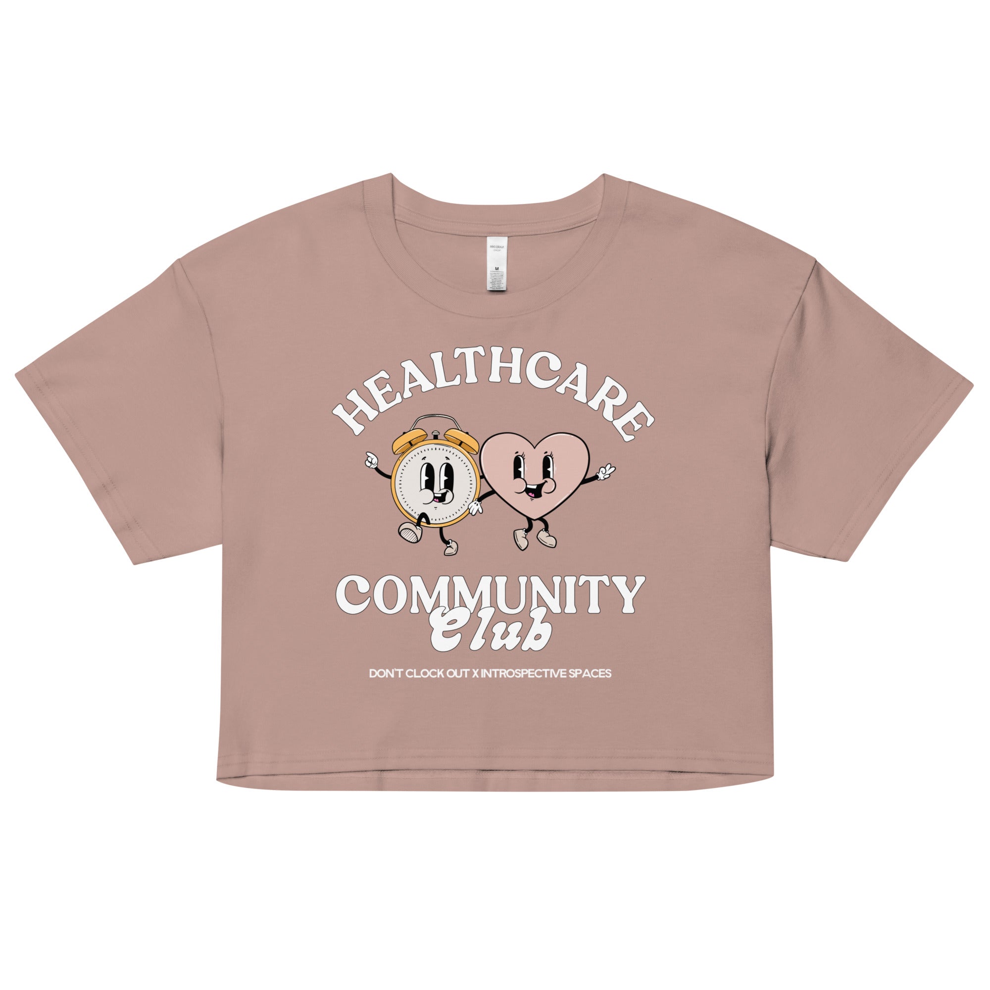 Healthcare Community Club Crop - Mauve
