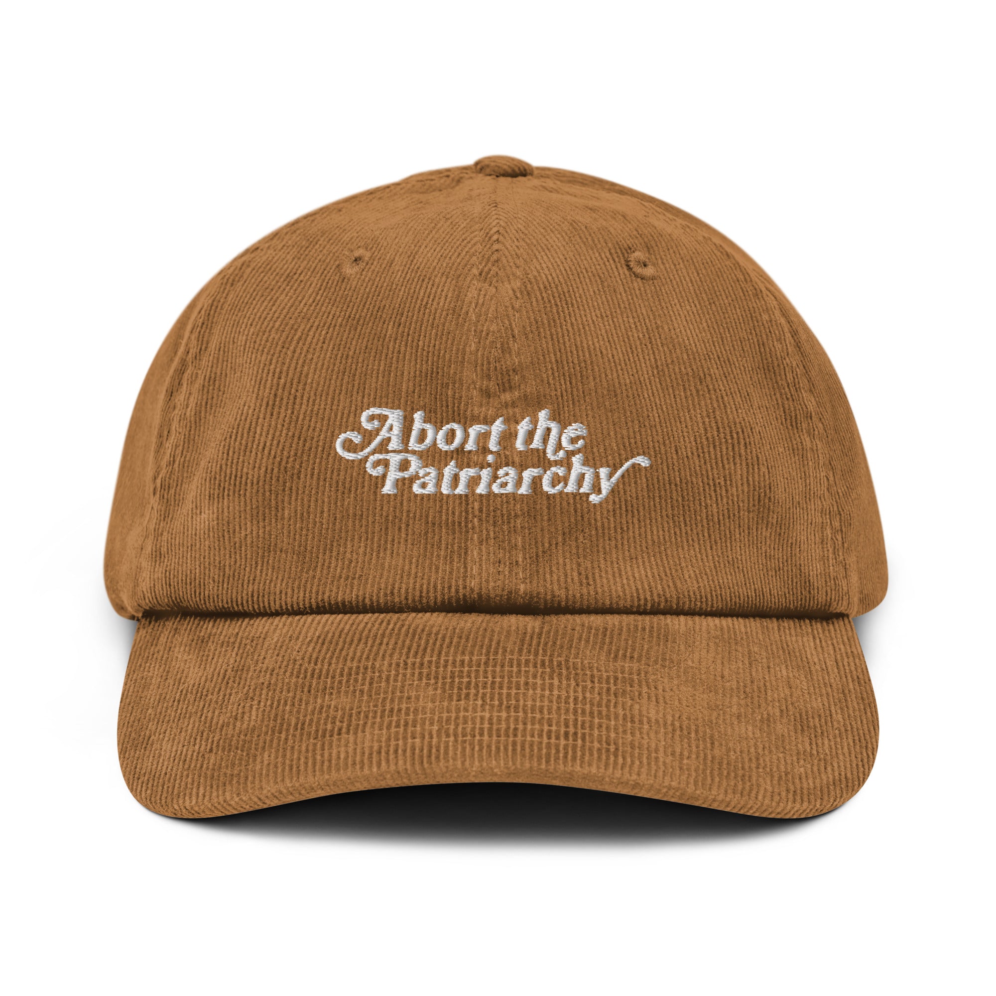 Abort the Patriarchy Corduroy Hat
