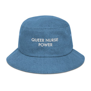 Queer Nurse Power Bucket Hat