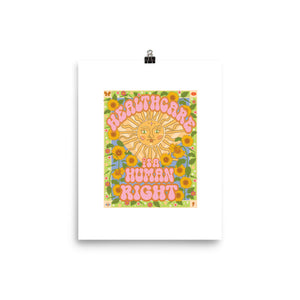 Healthcare is a Human Right Concert Tee Print