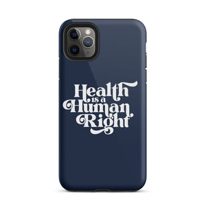 Health is a Human Right Navy Case - iPhone®