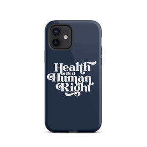 Health is a Human Right Navy Case - iPhone®