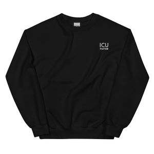 Minimal ICU Nurse Crewneck