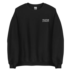 Minimal Nurse Practitioner Crewneck