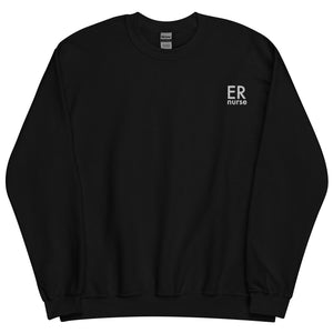 Minimal ER Nurse Crewneck