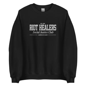 Riot Healers Social Justice Club Crewneck