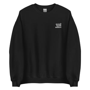 Mental Health Matters Back Design Crewneck