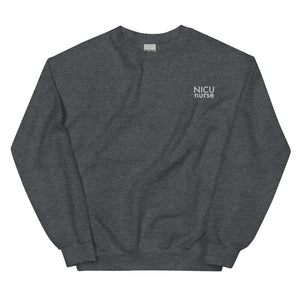 Minimal NICU Nurse Crewneck