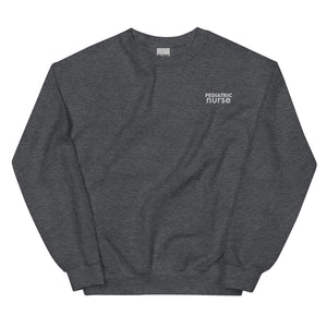 Minimal Pediatric Nurse Crewneck