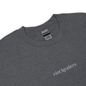 Riot Healers Minimal Crewneck - Grey