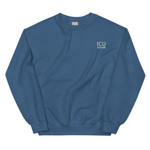 Minimal ICU Nurse Crewneck