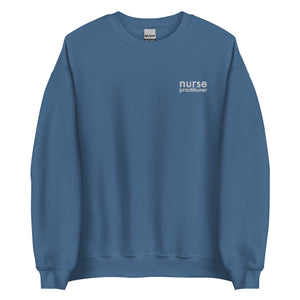 Minimal Nurse Practitioner Crewneck