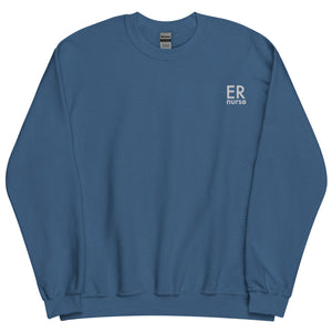 Minimal ER Nurse Crewneck