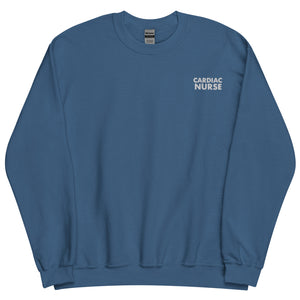 Minimal Cardiac Nurse Crewneck