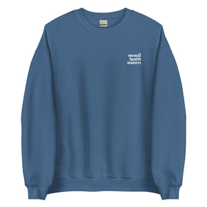 Mental Health Matters Back Design Crewneck