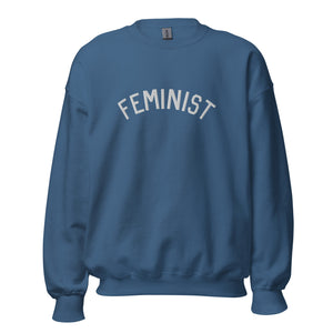Feminist Embroidered Crewneck
