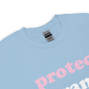 Protect Trans Youth Crewneck - Blue