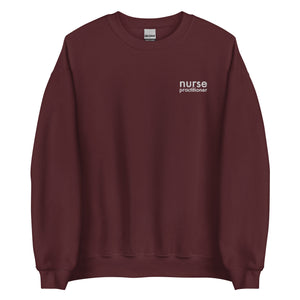 Minimal Nurse Practitioner Crewneck