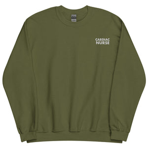 Minimal Cardiac Nurse Crewneck