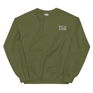 Minimal PICU Nurse Crewneck