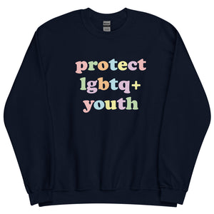 Protect LGBTQ+ Youth Crewneck