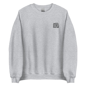 Minimal Med/Surg Nurse Crewneck