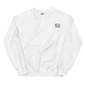 Minimal ICU Nurse Crewneck