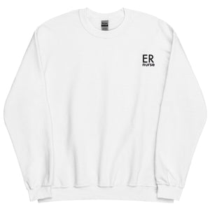 Minimal ER Nurse Crewneck