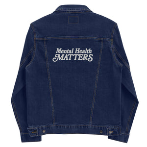 Mental Health Matters Denim Jacket