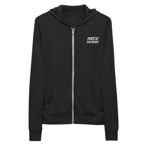 NICU Nurse Zip-Up Hoodie