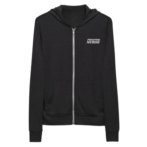 Pediatric Nurse Zip-Up Hoodie